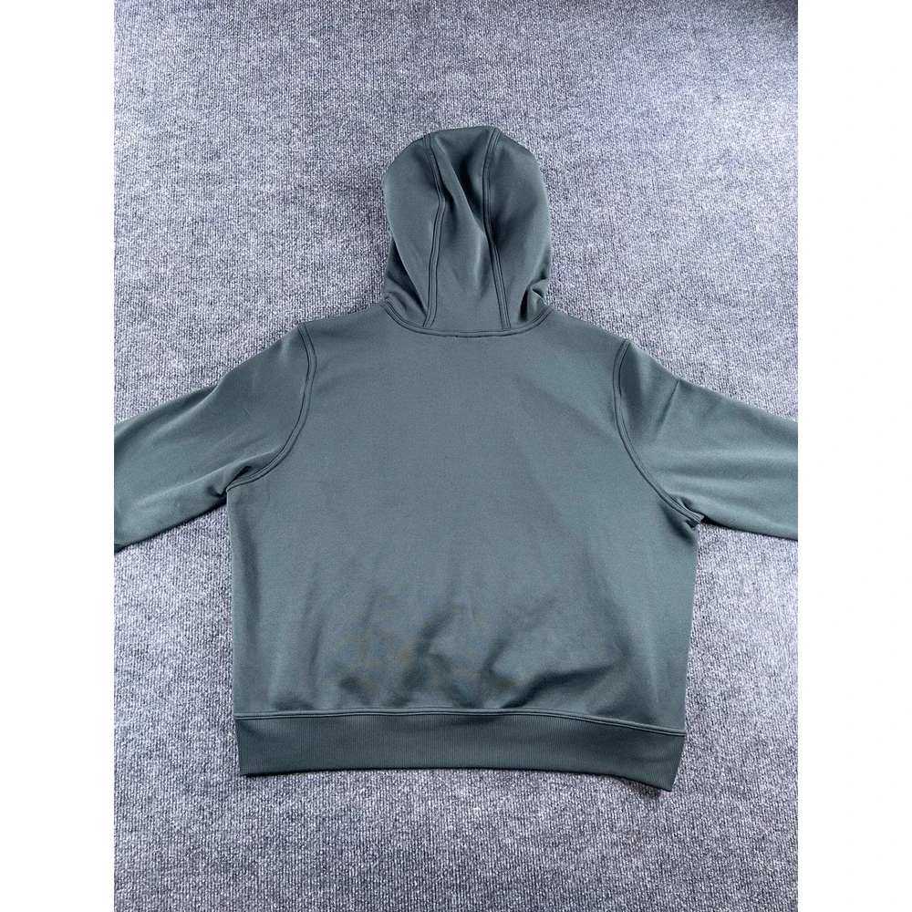 Nike Therma-FIT Hoodie Mens XL Green Fleece Pullover Graphic Sweatshirt